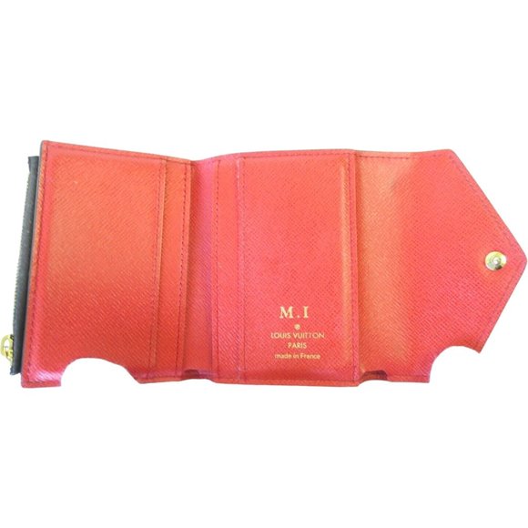 367188F V Louis Vuitton Wallet Zoe Trifold Brown Leather Monogram - Picture 6 of 8